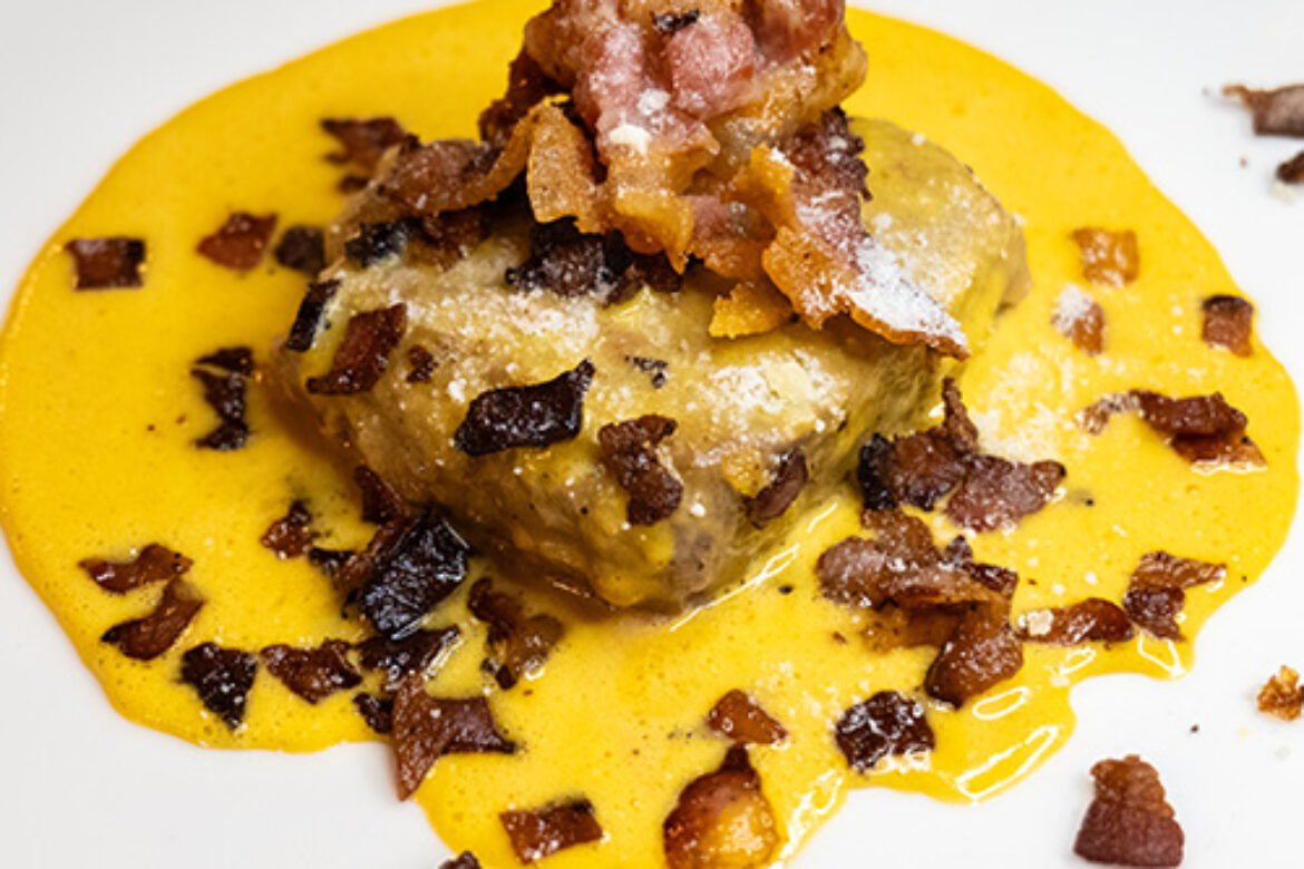 Filetto di manzo alla carbonara